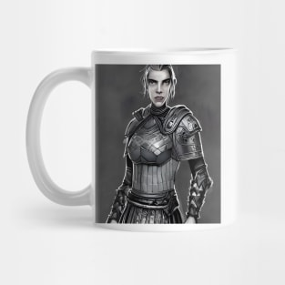 The Elder Scrolls - Nord Female Warrior Mug